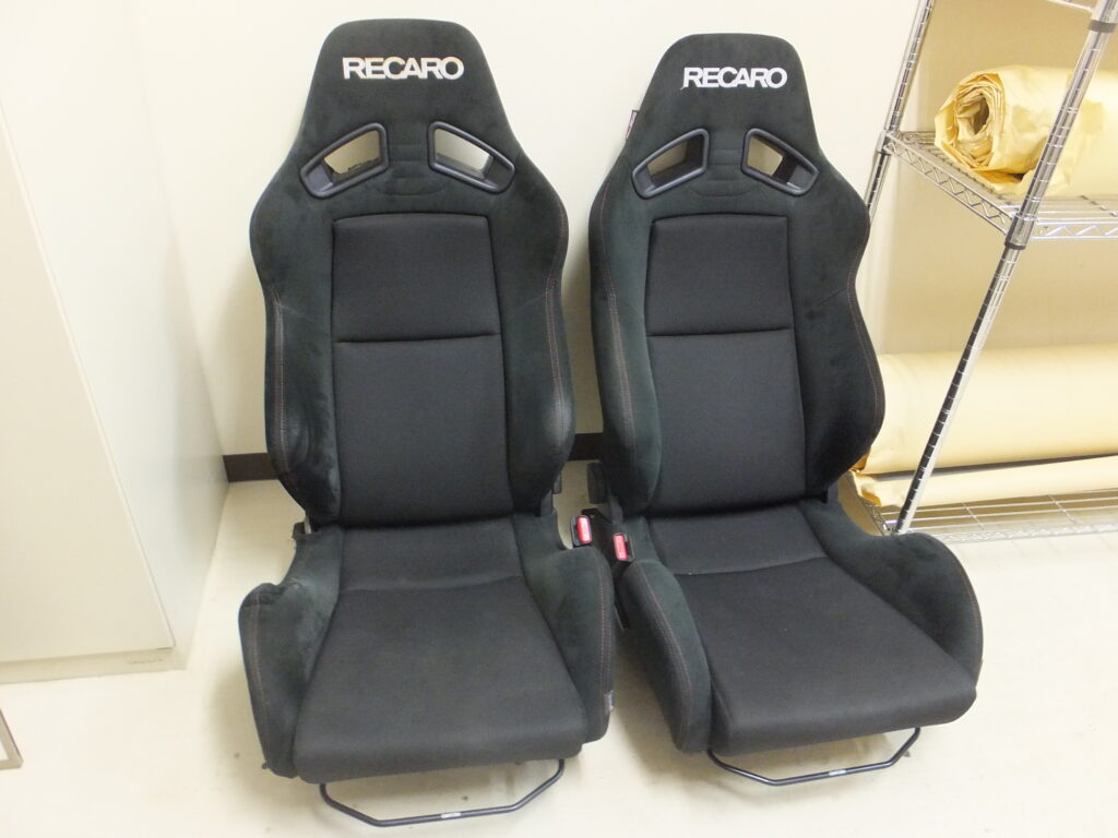 ＳＲ７クリーニング＆ウレタン補修 | レカロシートPROS-SEAT